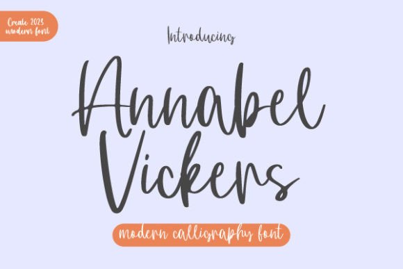 Annabel Vickers: A Timeless Script Font for Branding