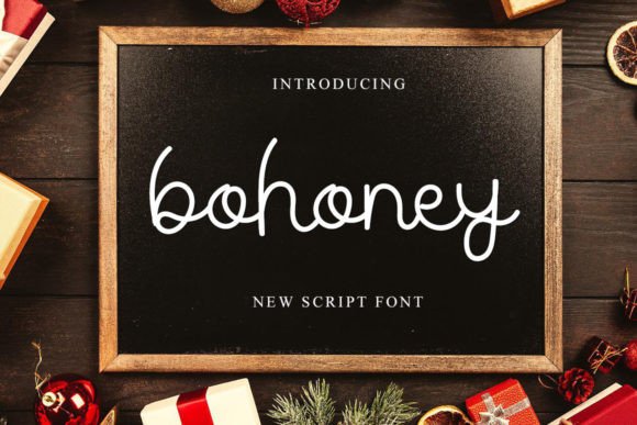 Bohoney: A Sweet Handwritten Font for Brands