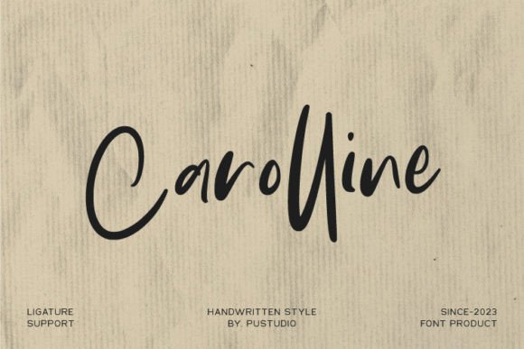 Carolline: A Handwritten Font for Branding