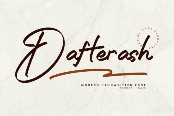 Dafterash Font: A Maker’s Guide to Elegant Script