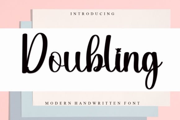Doubling Font: Elevate Your Brand Identity