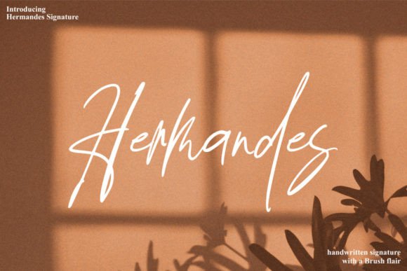 Hermandes Signature Font for Marketers
