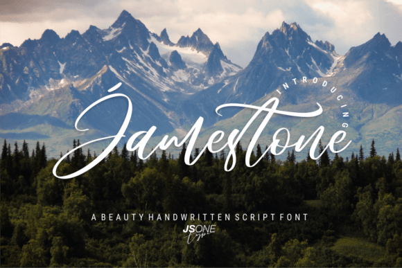 Jamestone Font: Elegant Script for Branding