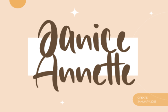 Janice Annette Font Review for Web Designers