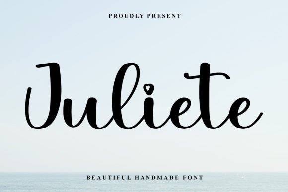 Juliete: A Handwritten Typeface for Editorial Grace