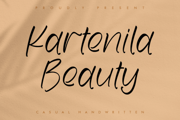 Kartenila Beauty: A Luxurious Script Font for Crafters