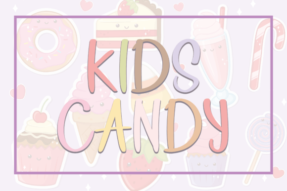 Kids Candy Font: A Playful Typeface for Web Design