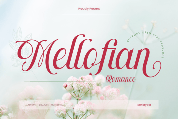 Mellofian Typeface for Modern Web Design