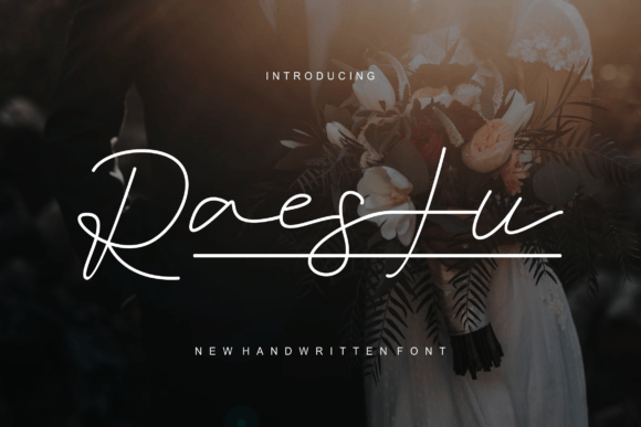 Raestu: A Handwritten Typeface for Elegant Editorial Design
