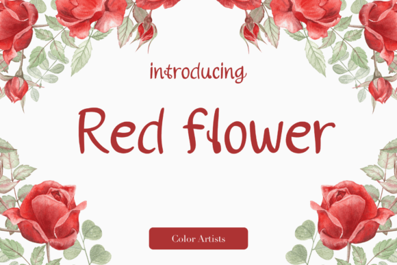 Red Flower: A Script Font for Elegant Branding