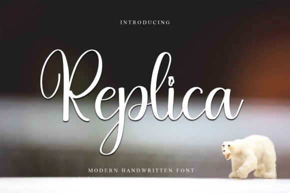 Replica Font: Elevating Web Design with Handwritten Elegance