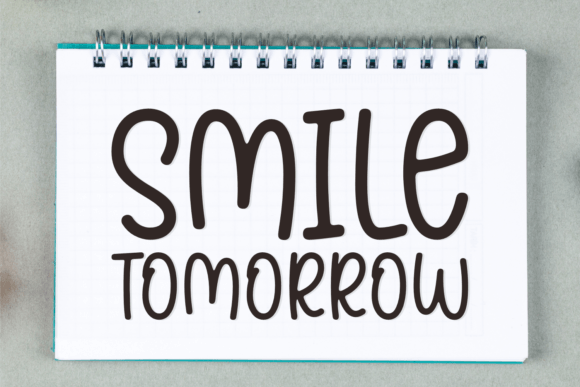 Smile Tomorrow: A Handwritten Font for Branding