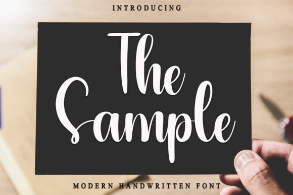 The Sample: A Handwritten Font for Editorial Soul