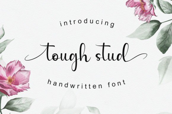 Tough Stud Font for Small Business Branding