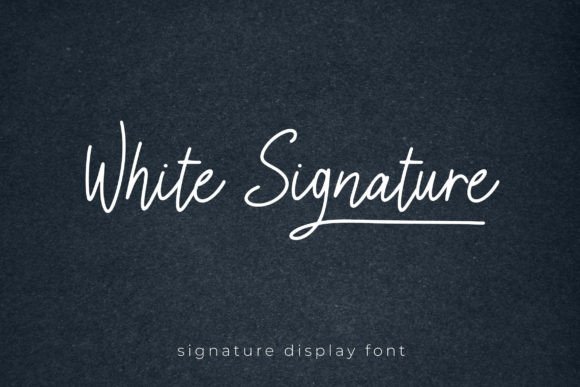 White Signature Font: A Designer’s Review